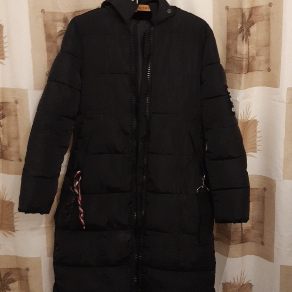 Long puffer jacket